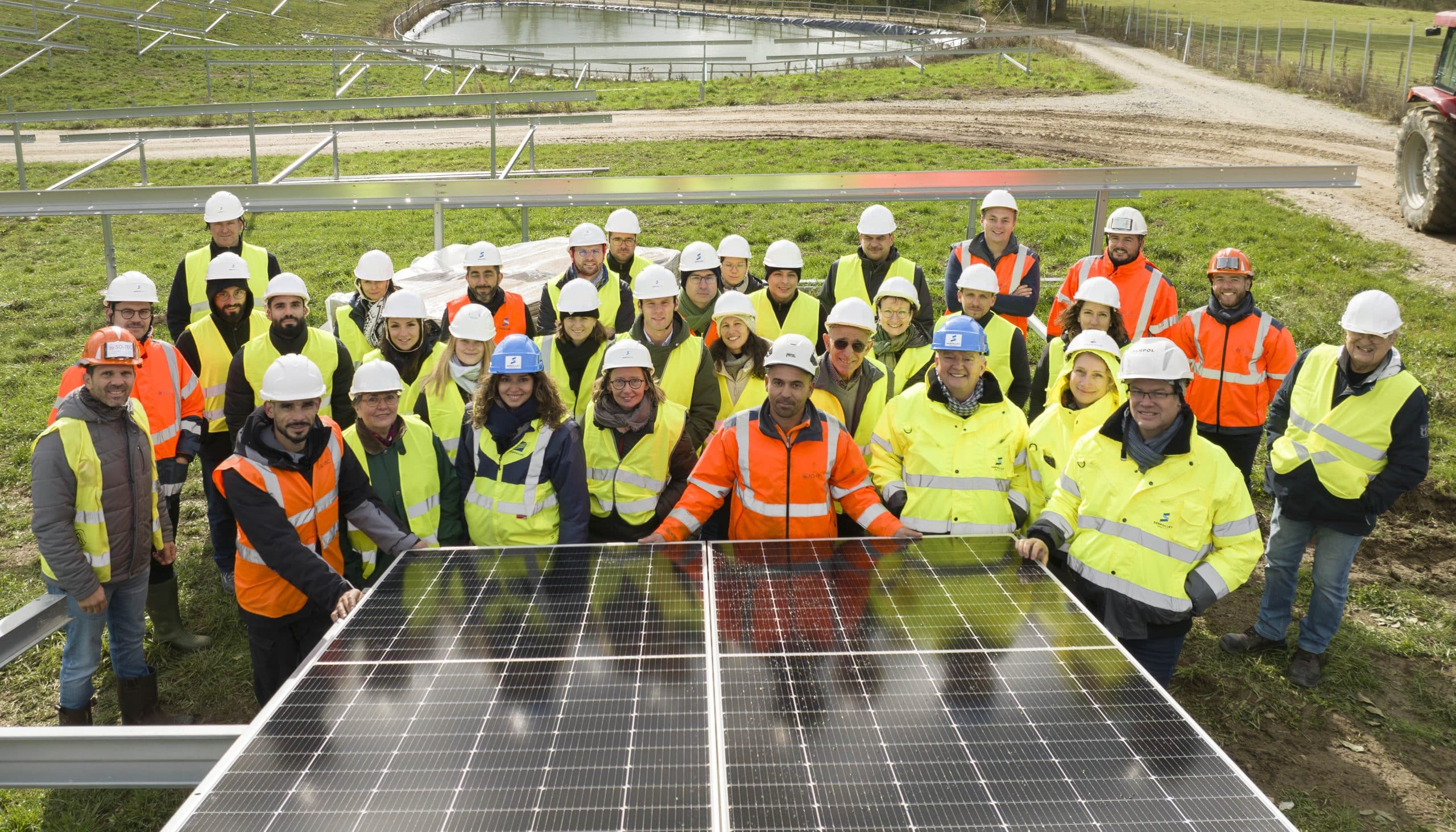 Centrale photovoltaïque Moisson du soleil SERFIM ENR