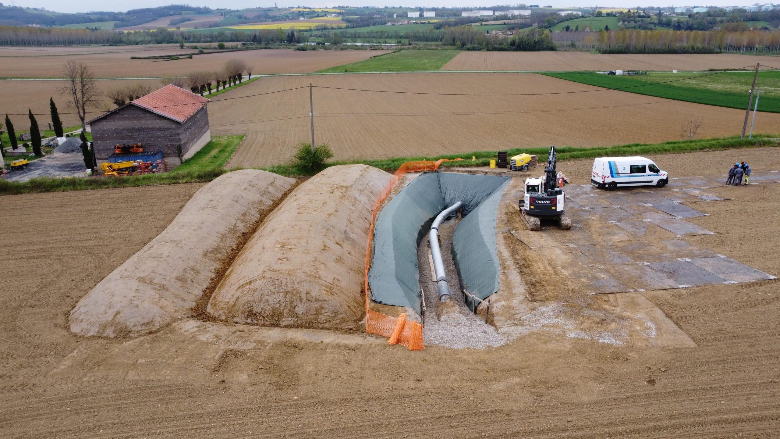 Serpollet Vallée du Rhône - Pipeline Gaz